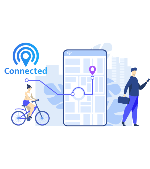 Connected Footer page